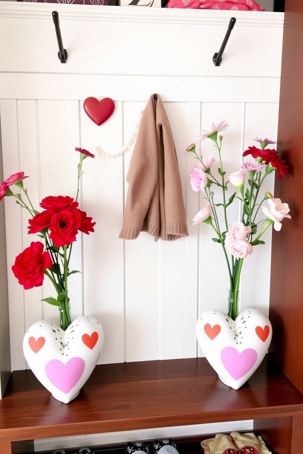 Mudroom Valentines Day Decorating Ideas 5