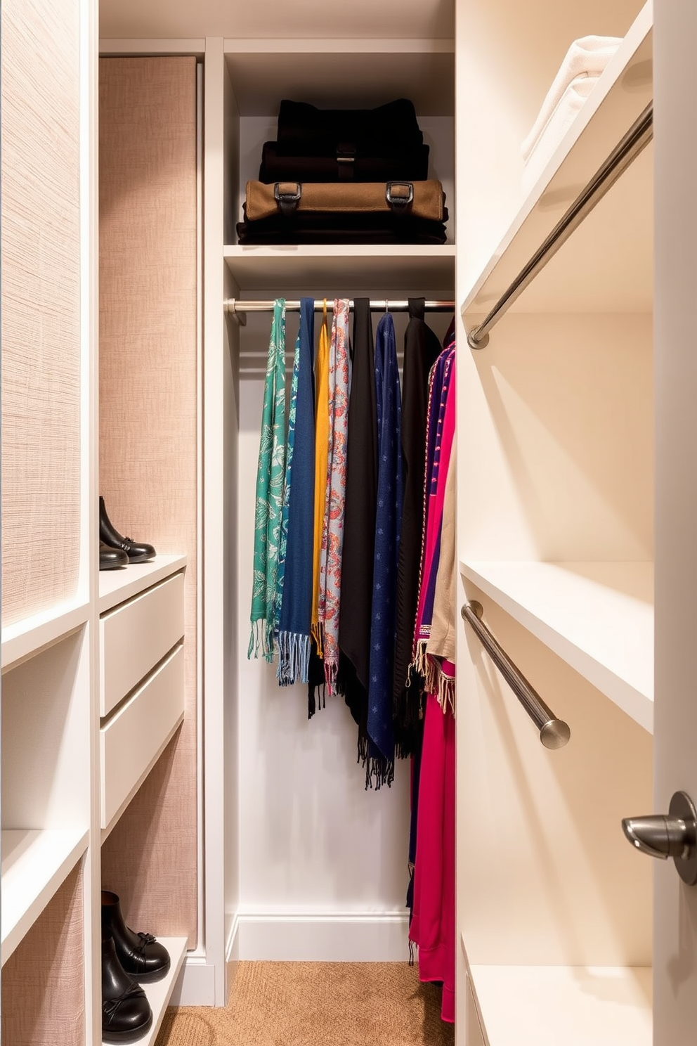 Narrow Walk In Closet Design Ideas 29