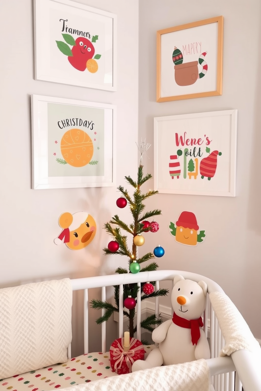 Nursery Christmas Decorating Ideas 23