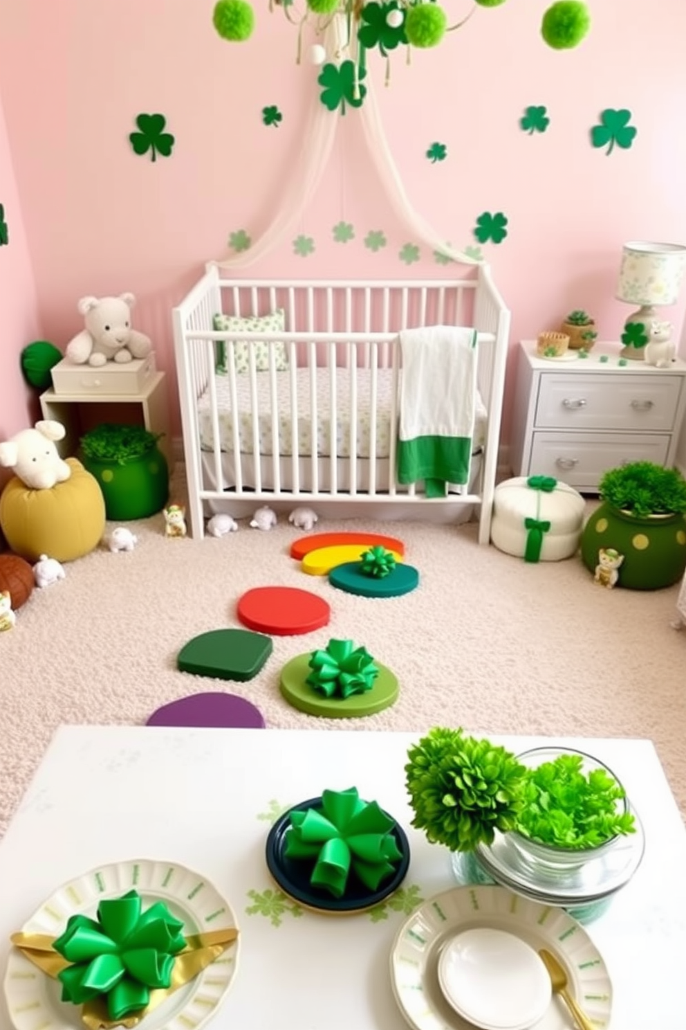 Nursery St Patricks Day Decorating Ideas 29