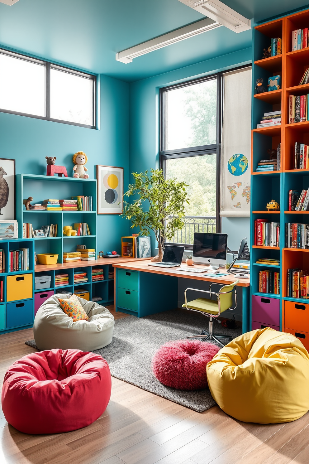 Office Playroom Design Ideas 22