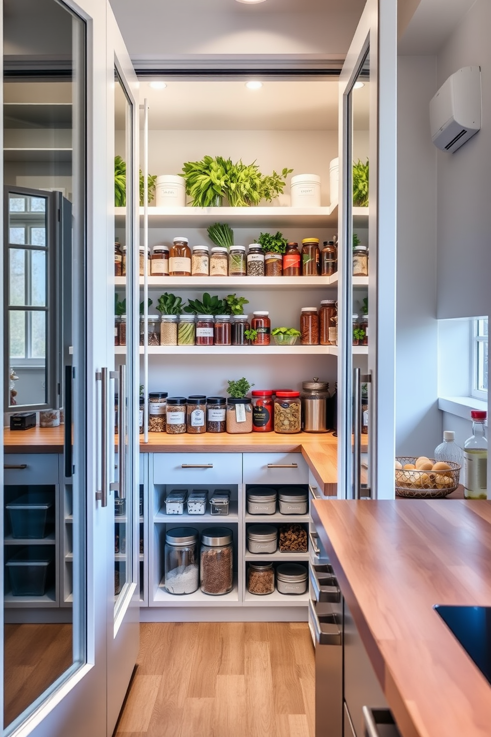 Open Pantry Design Ideas 23