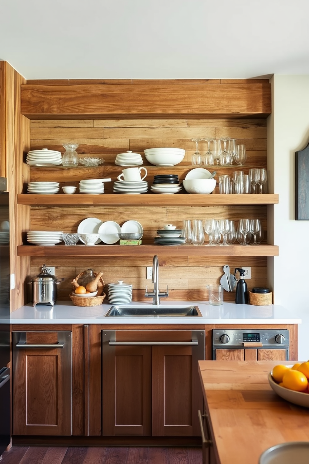 Open Shelves Kitchen Design Ideas 17