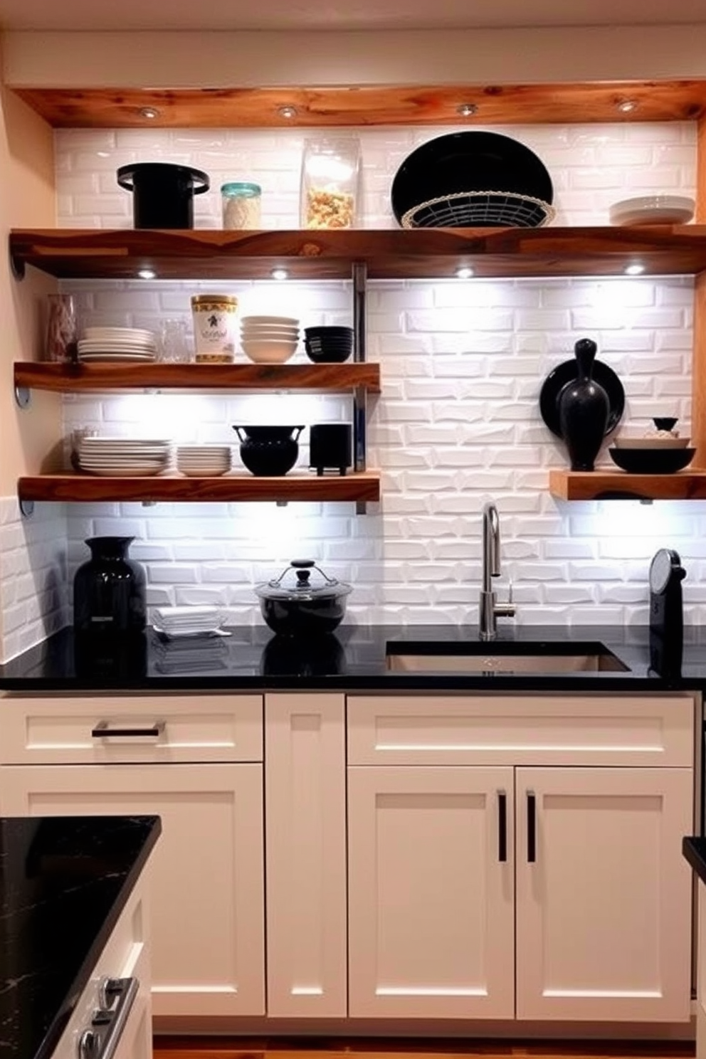 Open Shelves Kitchen Design Ideas 29