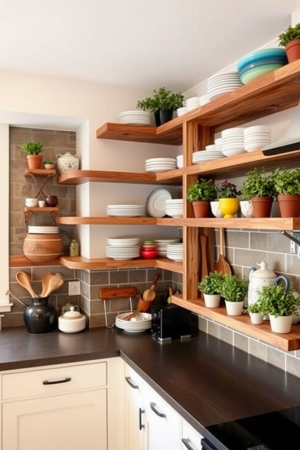 Open Shelves Kitchen Design Ideas 5