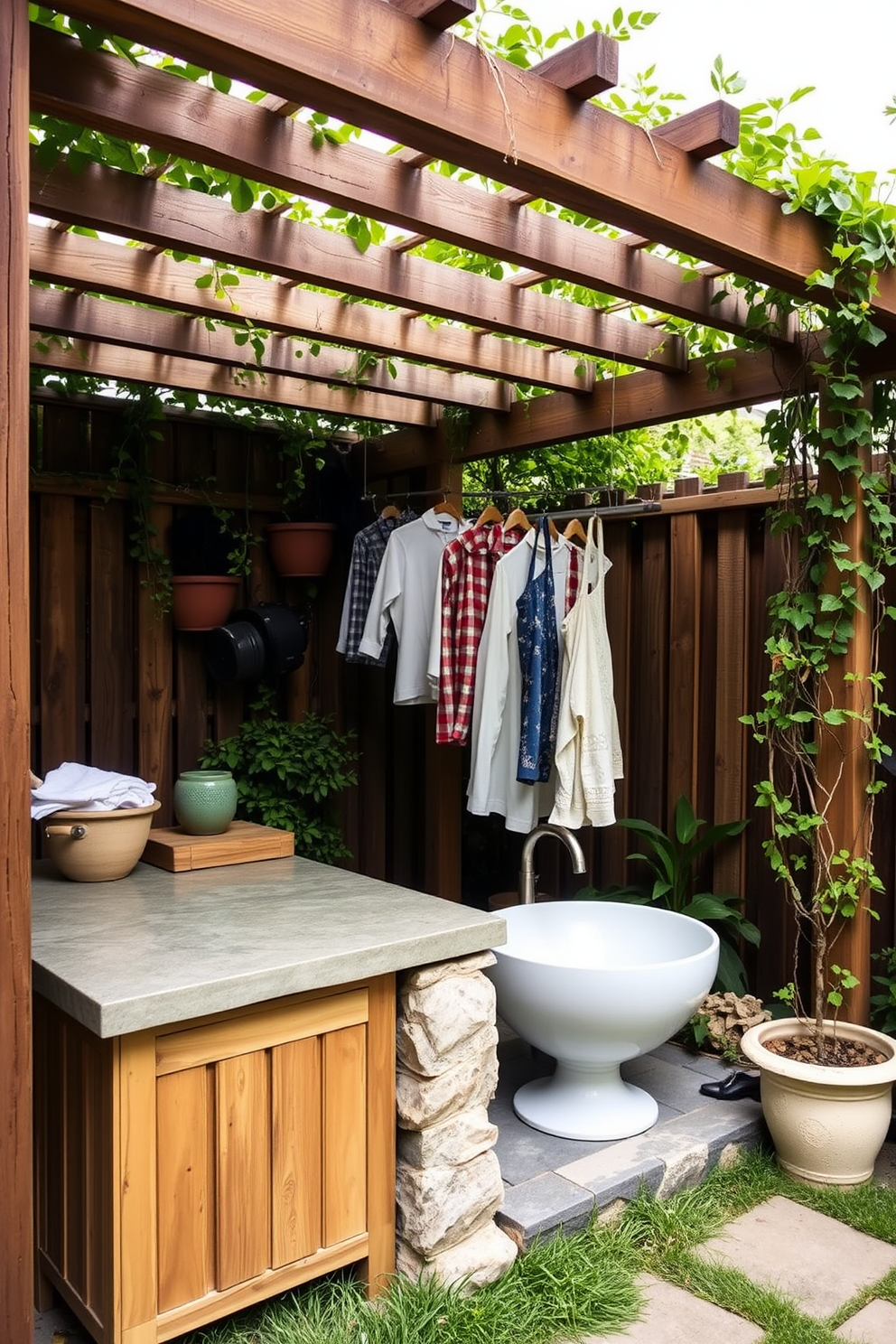 Outdoor Laundry Room Design Ideas 18