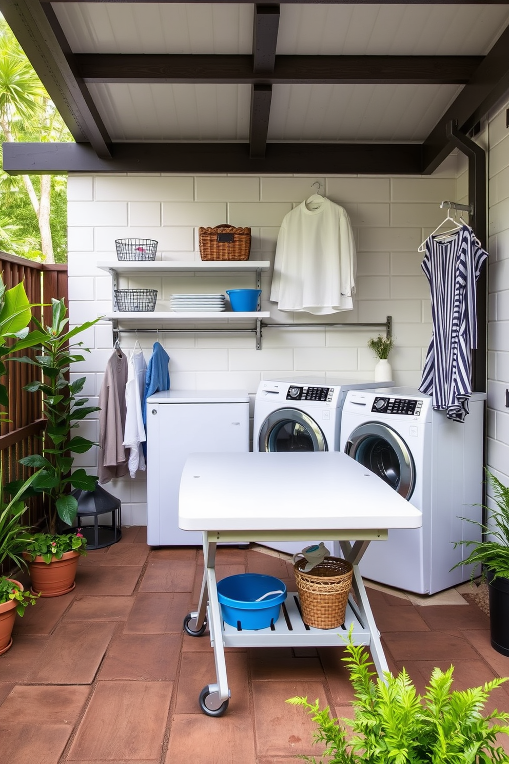 Outdoor Laundry Room Design Ideas 23