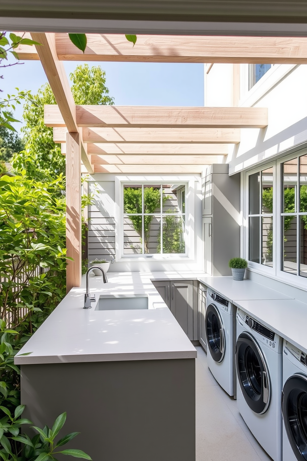 Outdoor Laundry Room Design Ideas 3