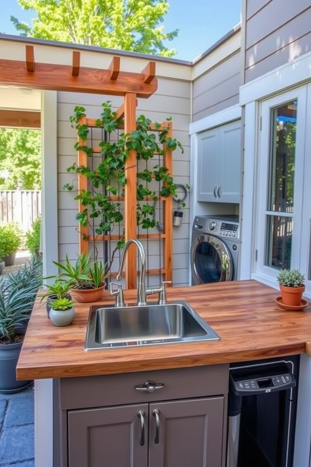 Outdoor Laundry Room Design Ideas 7