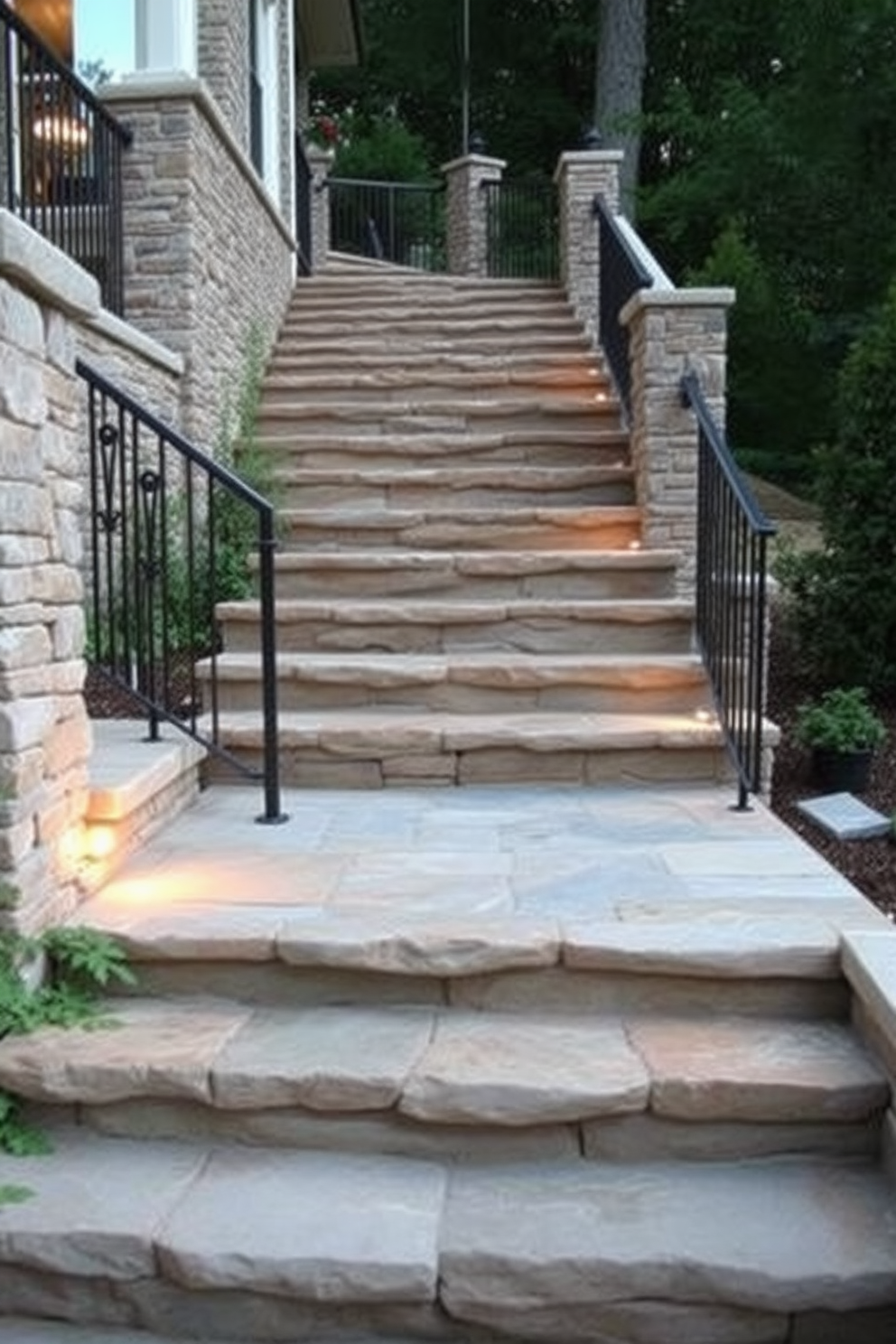 Outdoor Staircase Design Ideas 28