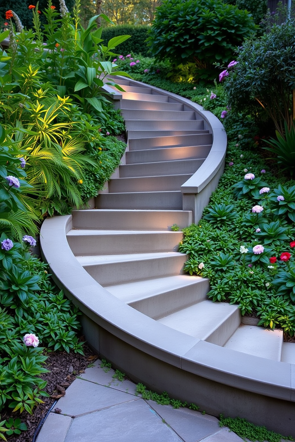 Outdoor Staircase Design Ideas 3