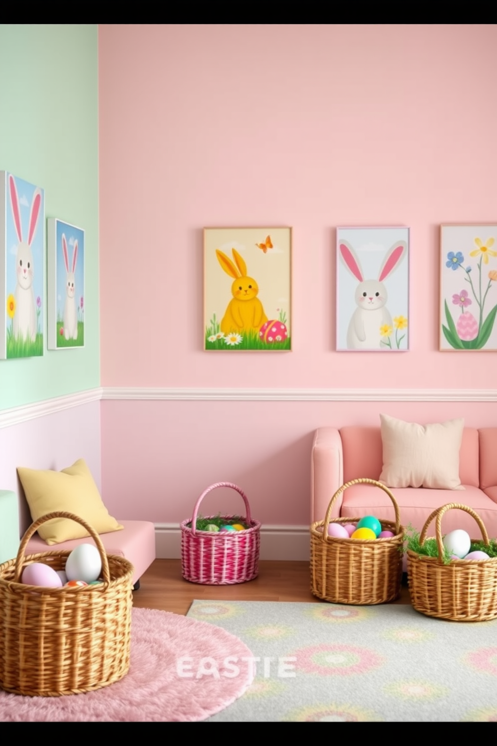 Playroom Easter Decorating Ideas 12