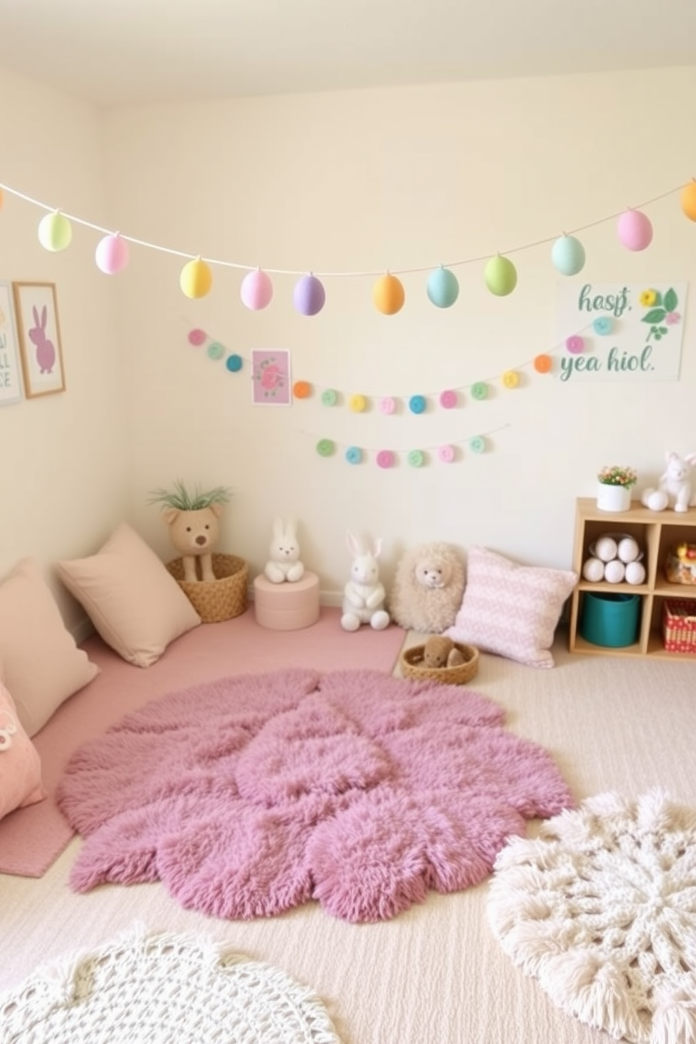 Playroom Easter Decorating Ideas 23