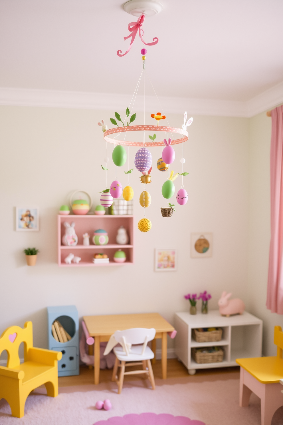 Playroom Easter Decorating Ideas 24