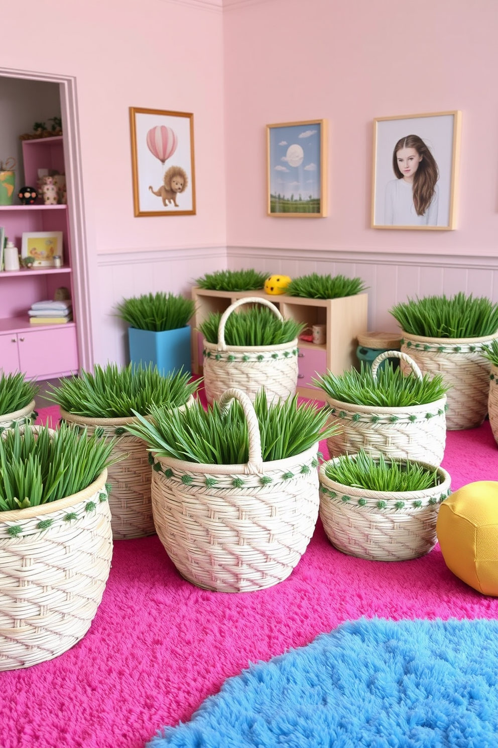 Playroom Easter Decorating Ideas 25