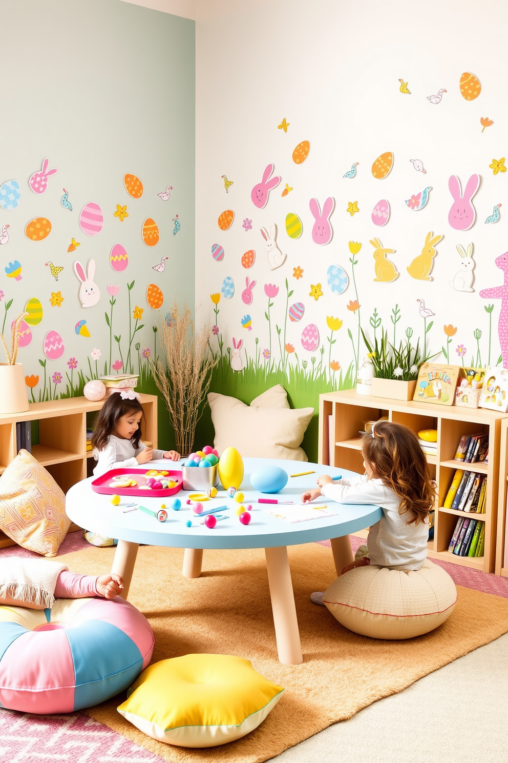 Playroom Easter Decorating Ideas 26