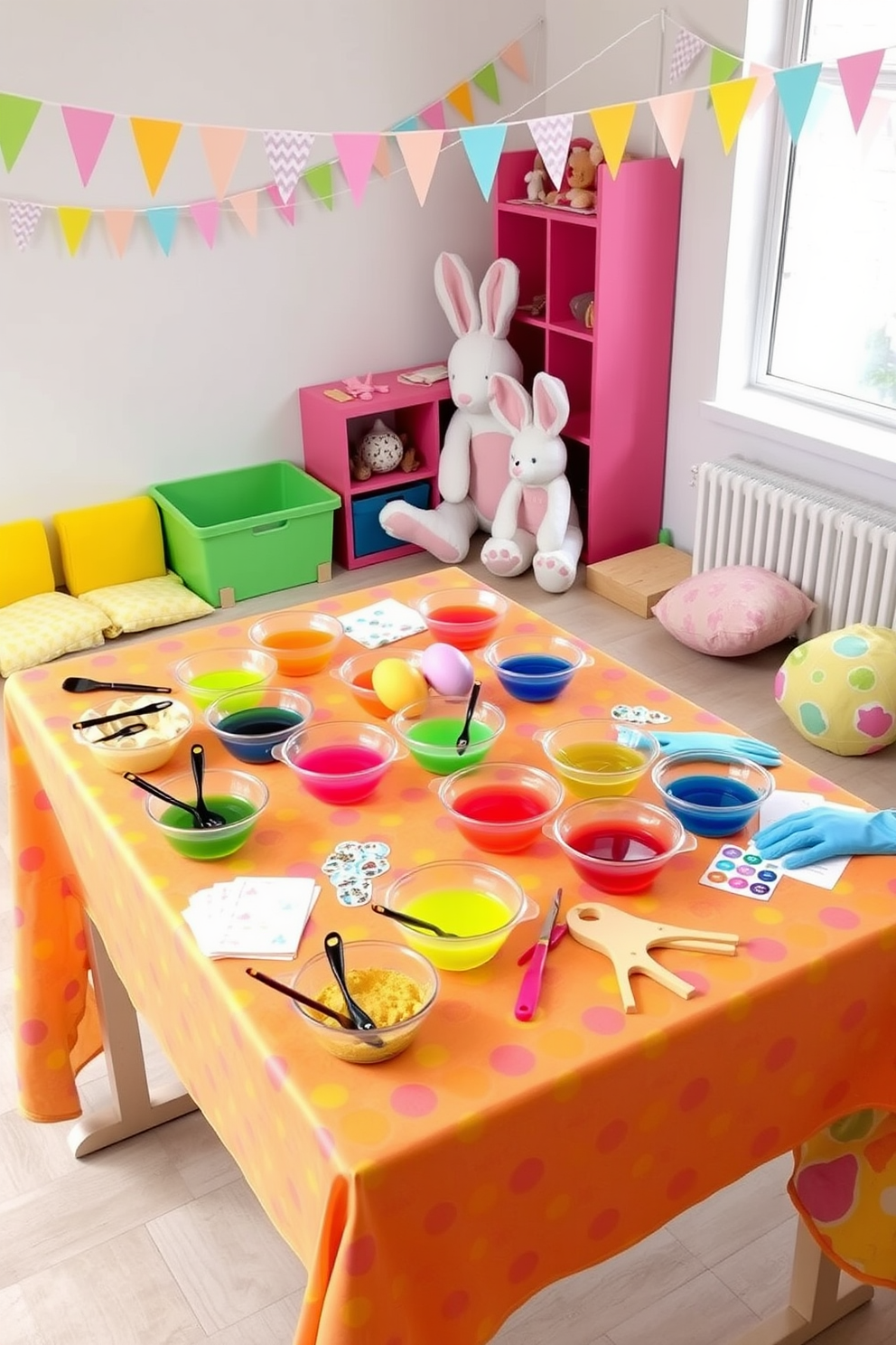 Playroom Easter Decorating Ideas 27