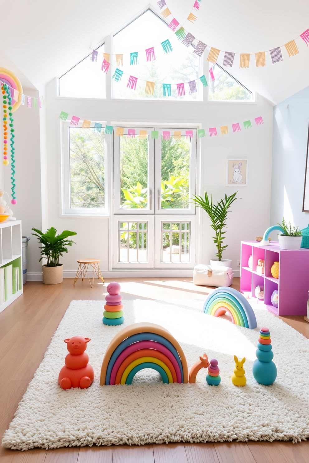 Playroom Easter Decorating Ideas 30