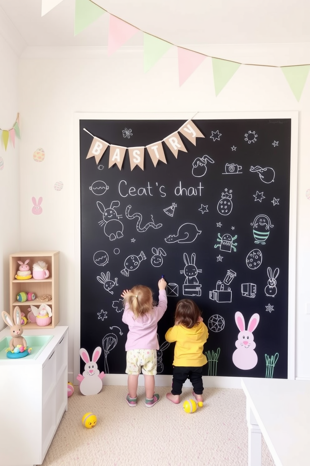 Playroom Easter Decorating Ideas 7