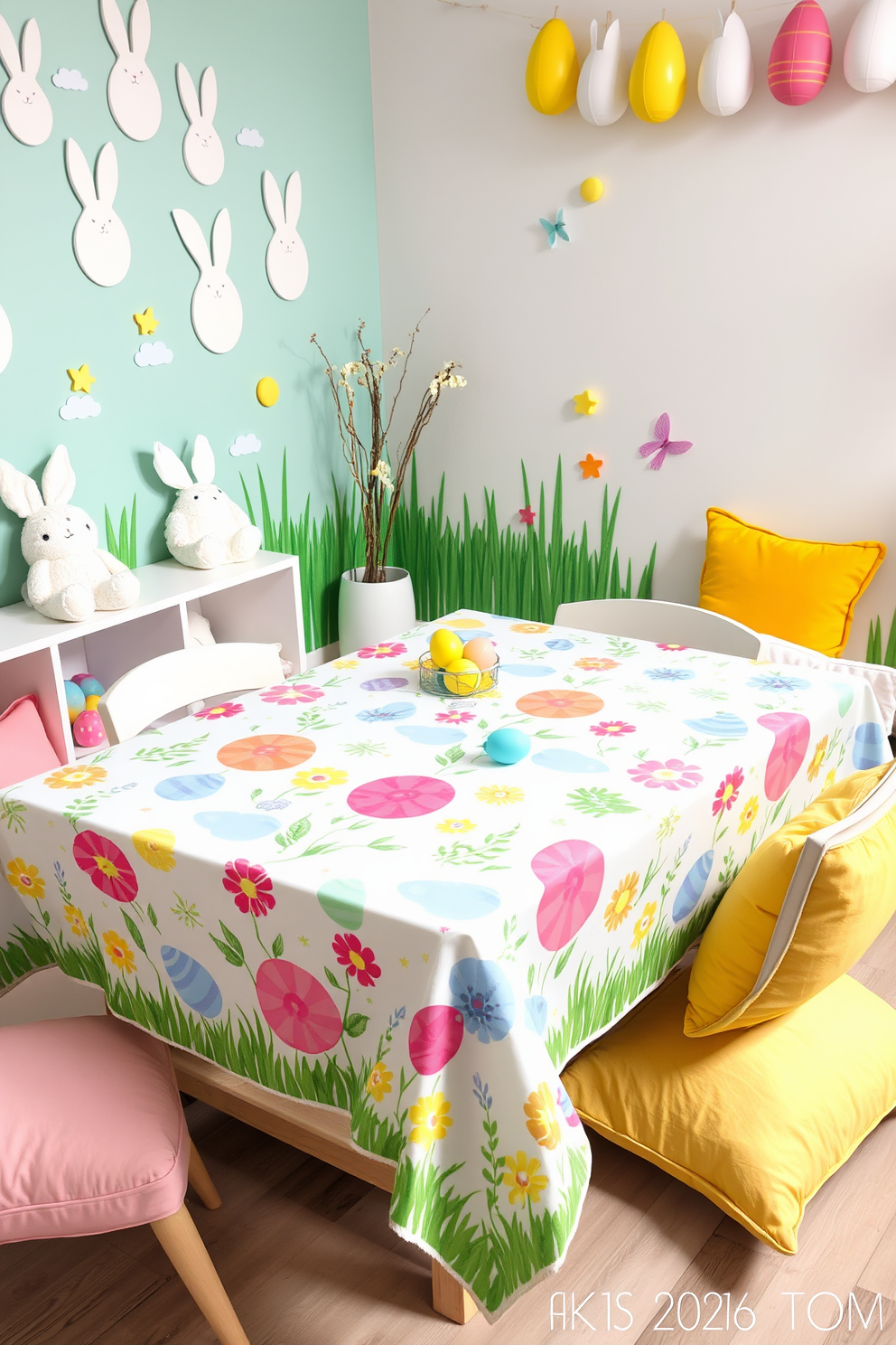 Playroom Easter Decorating Ideas 9