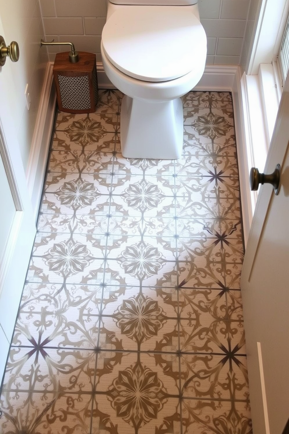 Powder Room Floor Tile Design Ideas 28