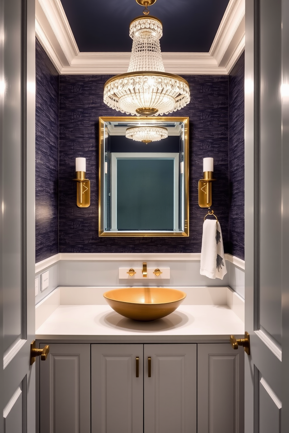 Powder Room Lighting Design Ideas 12