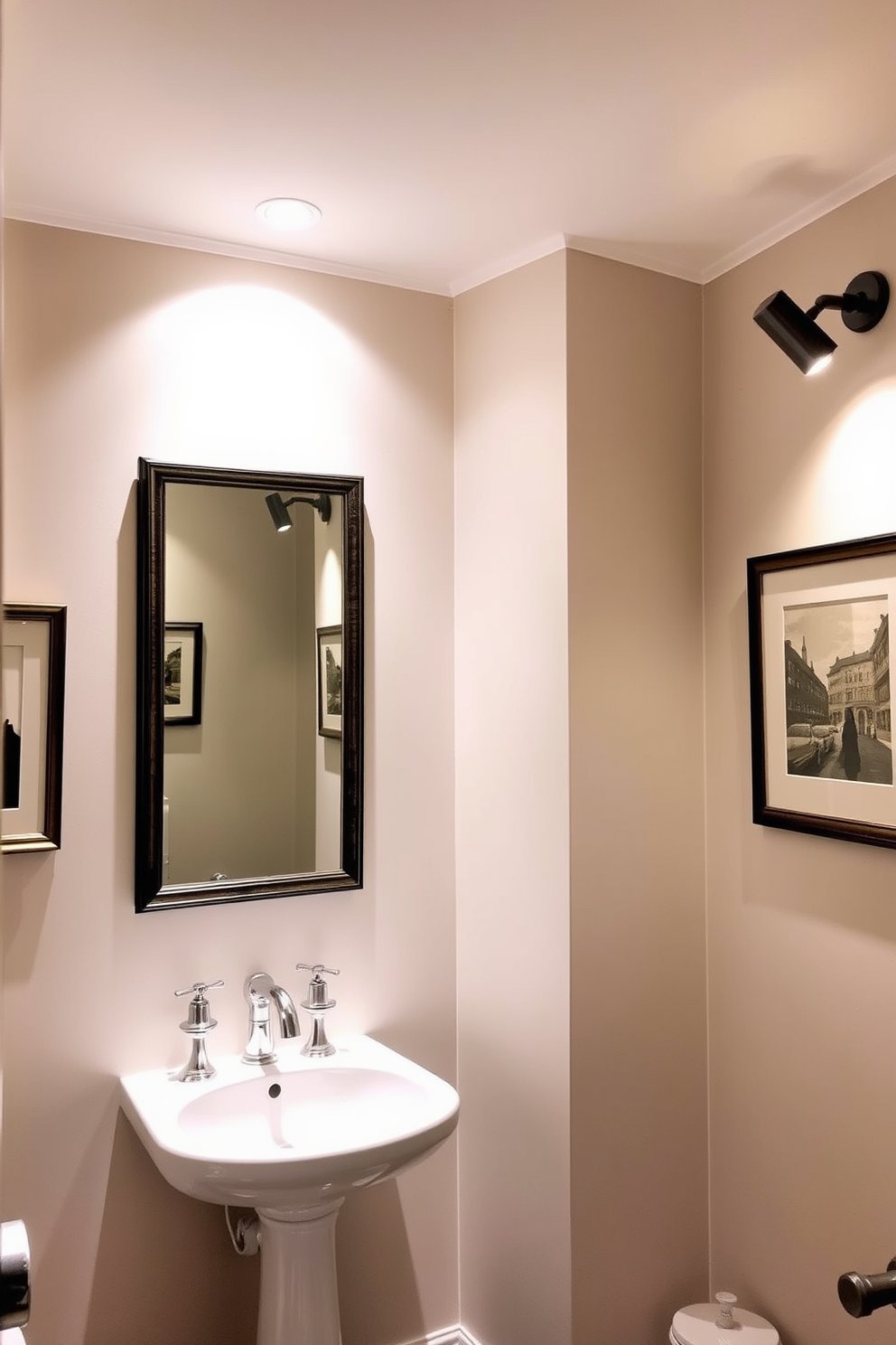 Powder Room Lighting Design Ideas 15