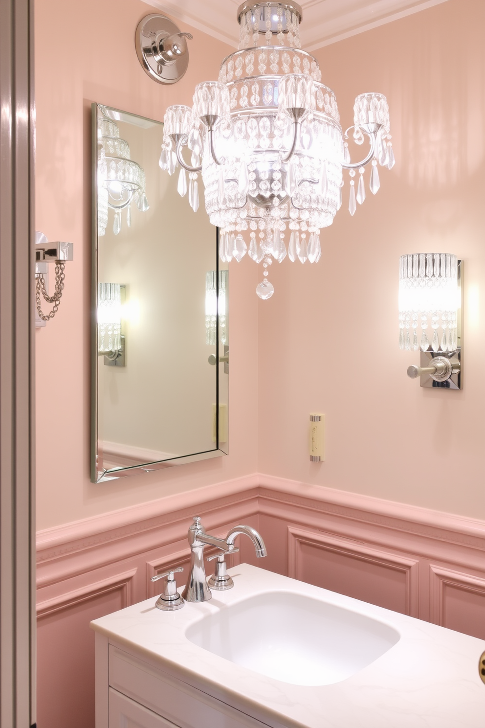 Powder Room Lighting Design Ideas 18