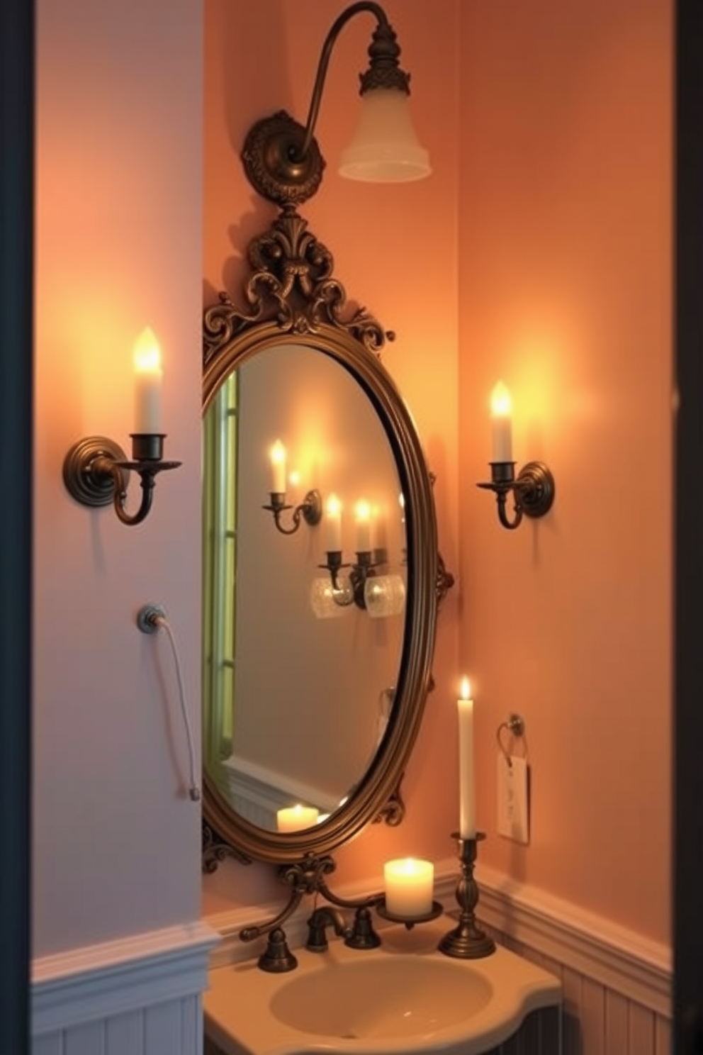 Powder Room Lighting Design Ideas 29