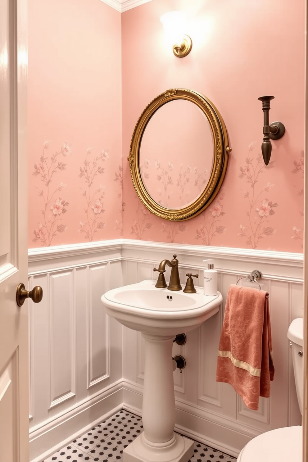 Powder Room Paint Color Design Ideas 11