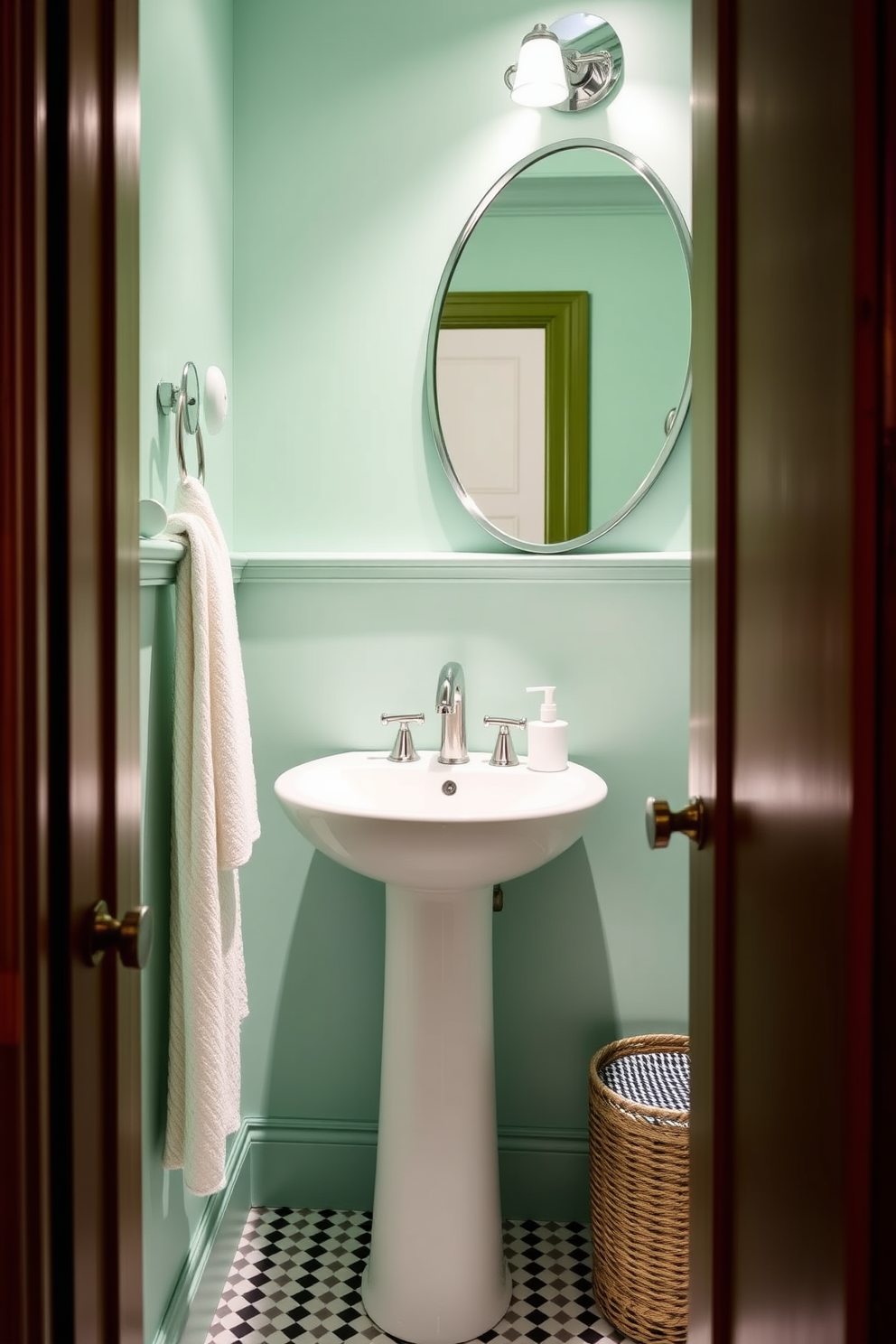 Powder Room Paint Color Design Ideas 12