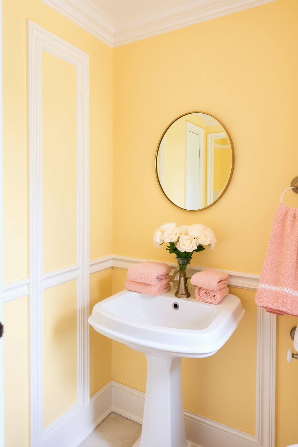 Powder Room Paint Color Design Ideas 25