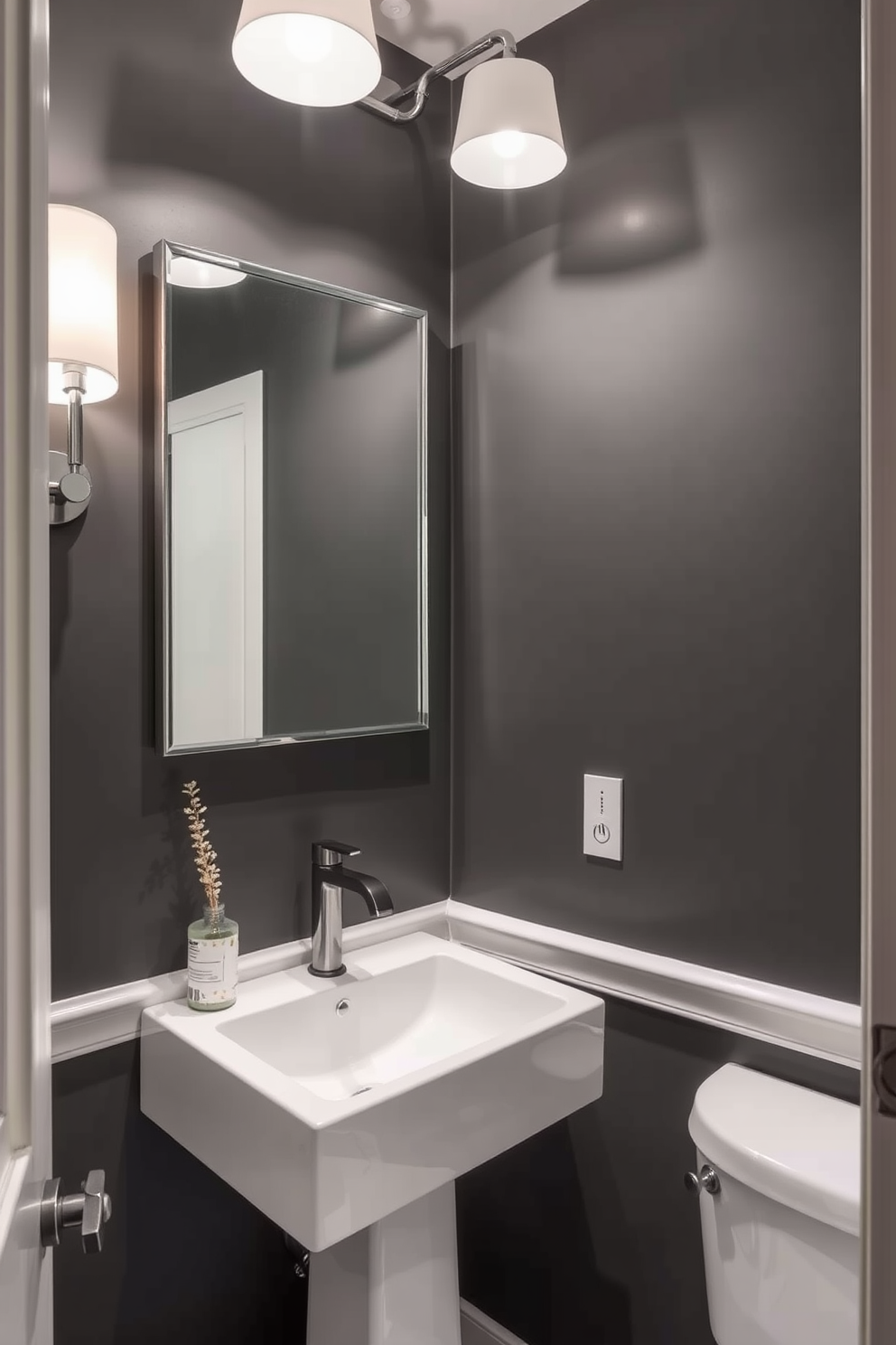 Powder Room Paint Color Design Ideas 6