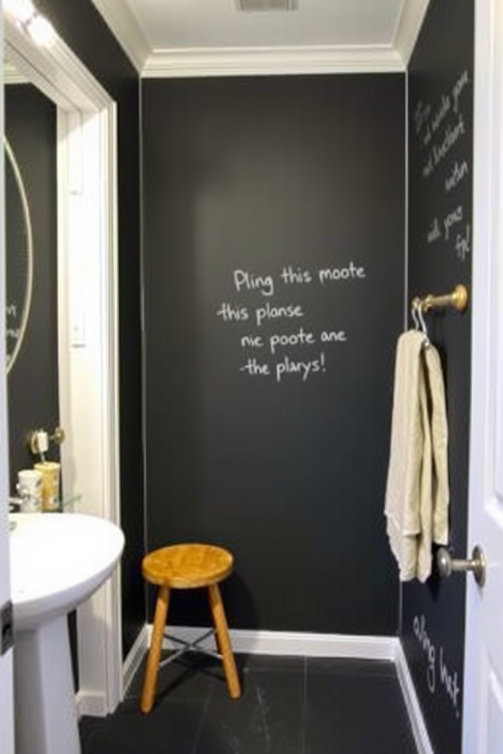 Powder Room Wallpaper Design Ideas 23