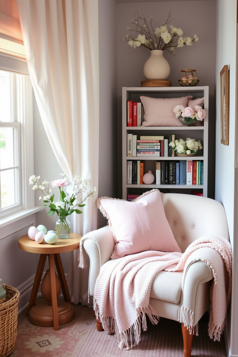 Reading Nook Easter Decorating Ideas 1