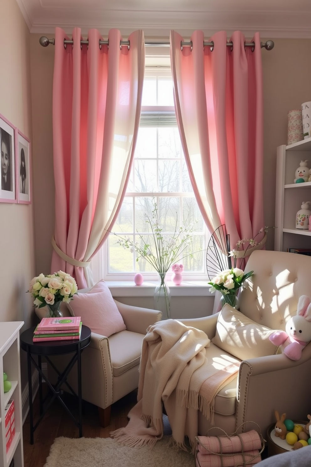 Reading Nook Easter Decorating Ideas 11