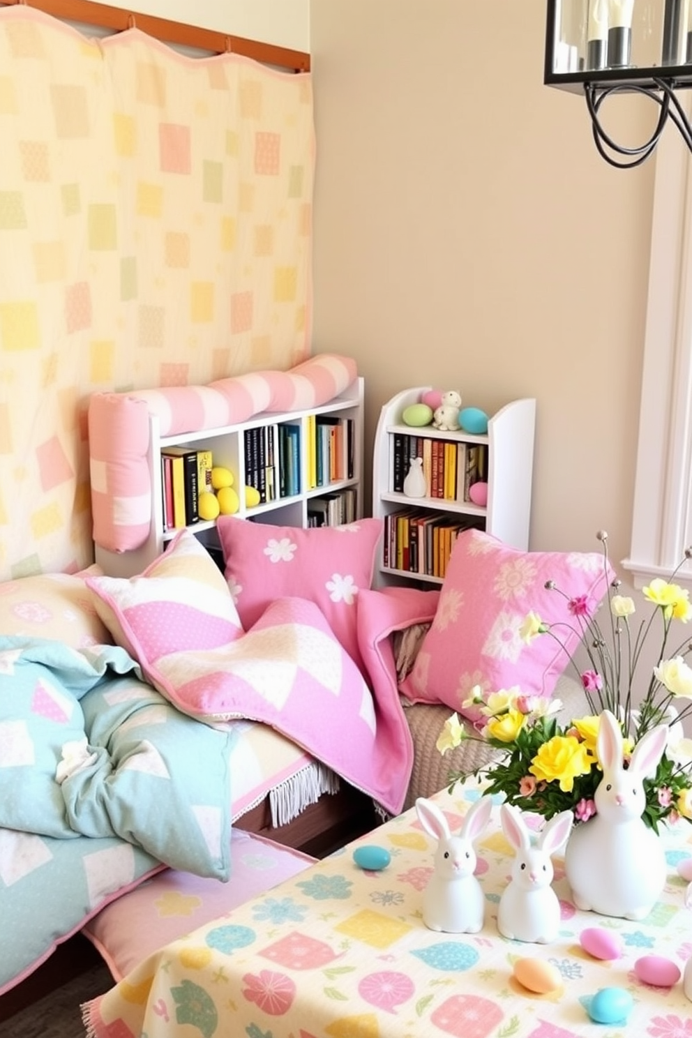 Reading Nook Easter Decorating Ideas 12