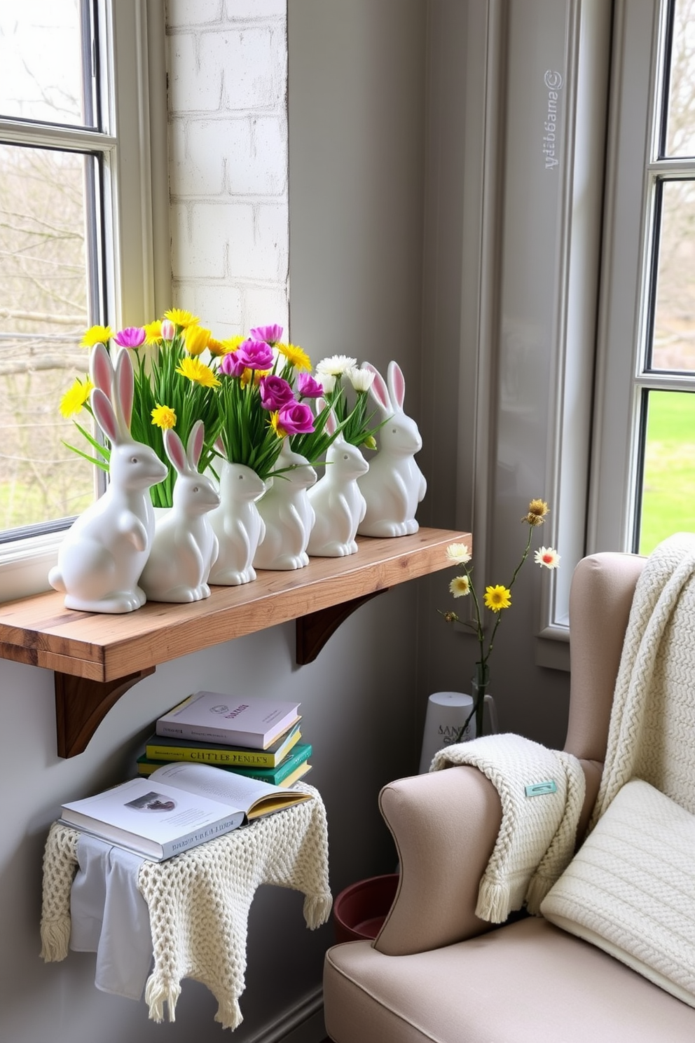 Reading Nook Easter Decorating Ideas 14