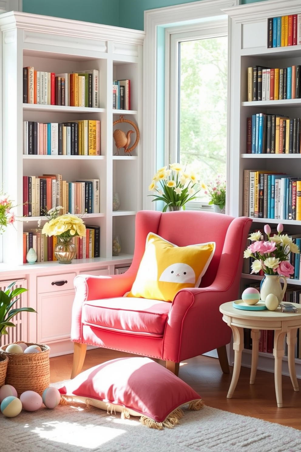 Reading Nook Easter Decorating Ideas 19