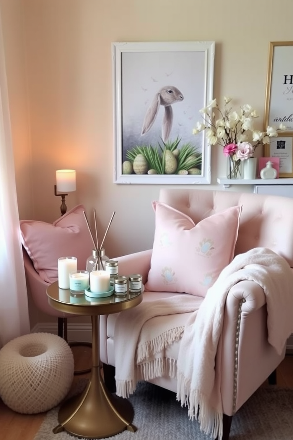 Reading Nook Easter Decorating Ideas 27