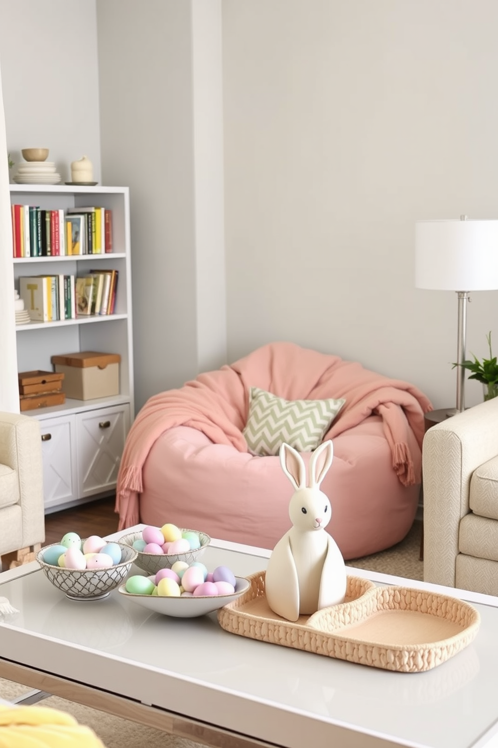 Reading Nook Easter Decorating Ideas 29