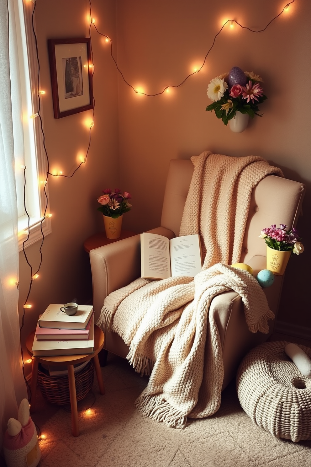 Reading Nook Easter Decorating Ideas 7