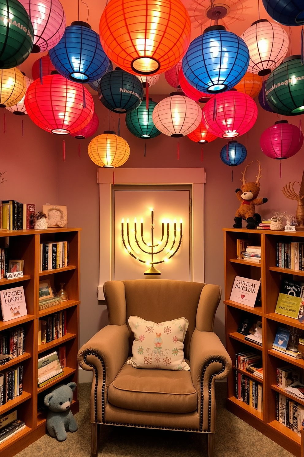 Reading Nook Hanukkah Decorating Ideas 14