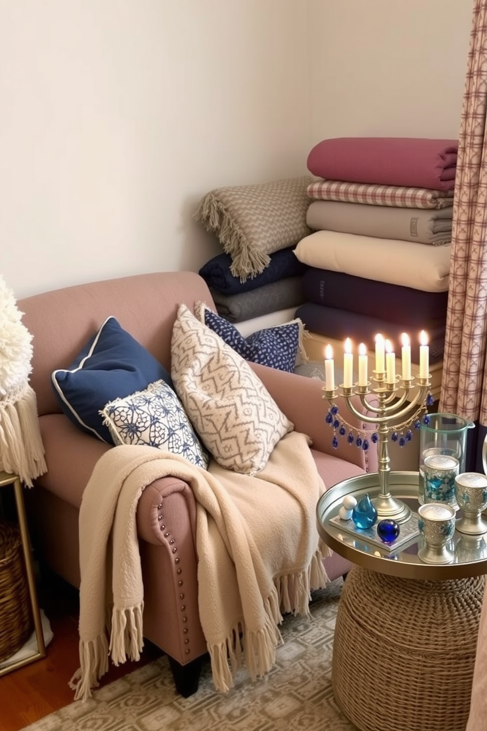 Reading Nook Hanukkah Decorating Ideas 17