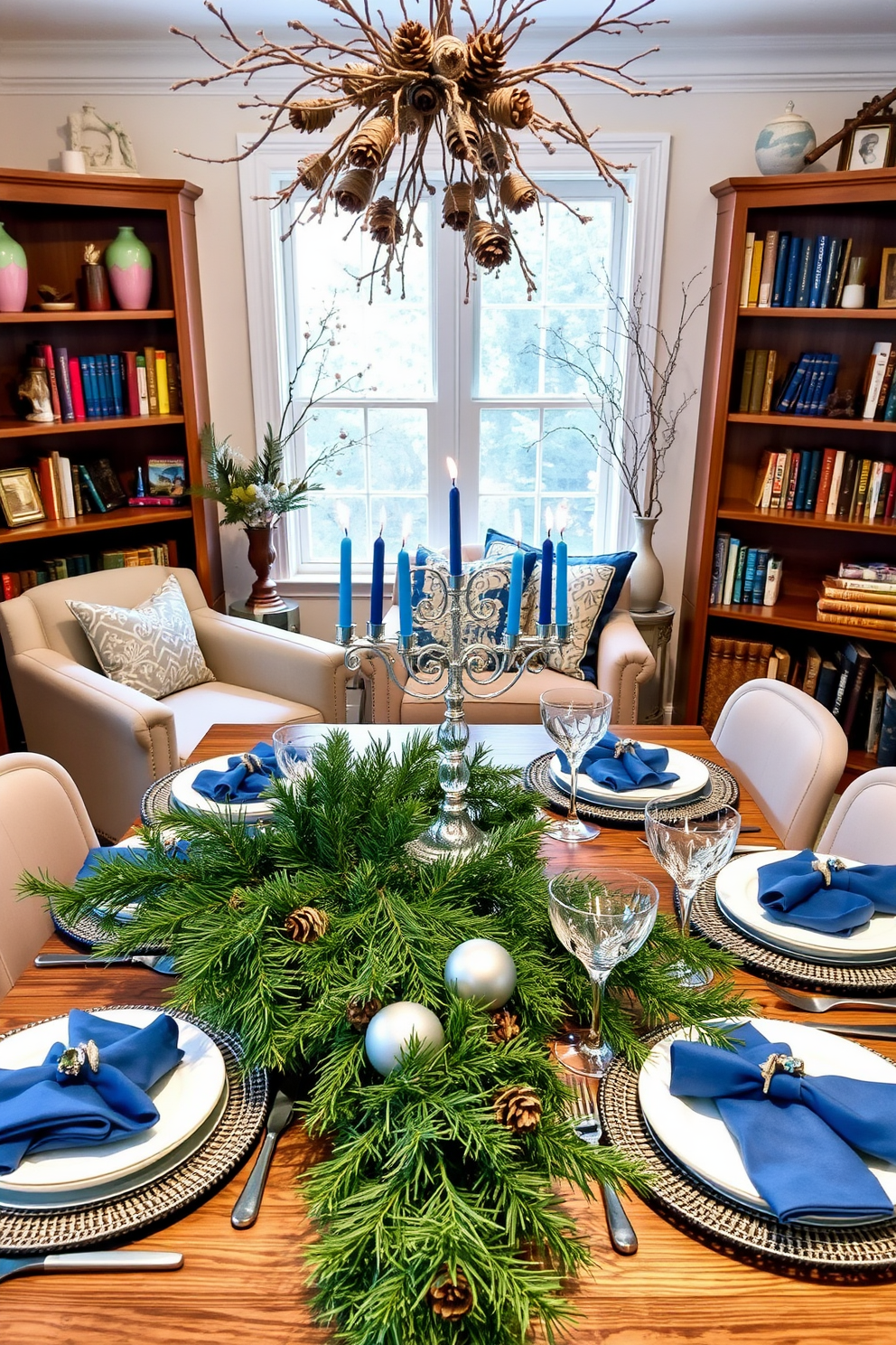 Reading Nook Hanukkah Decorating Ideas 21