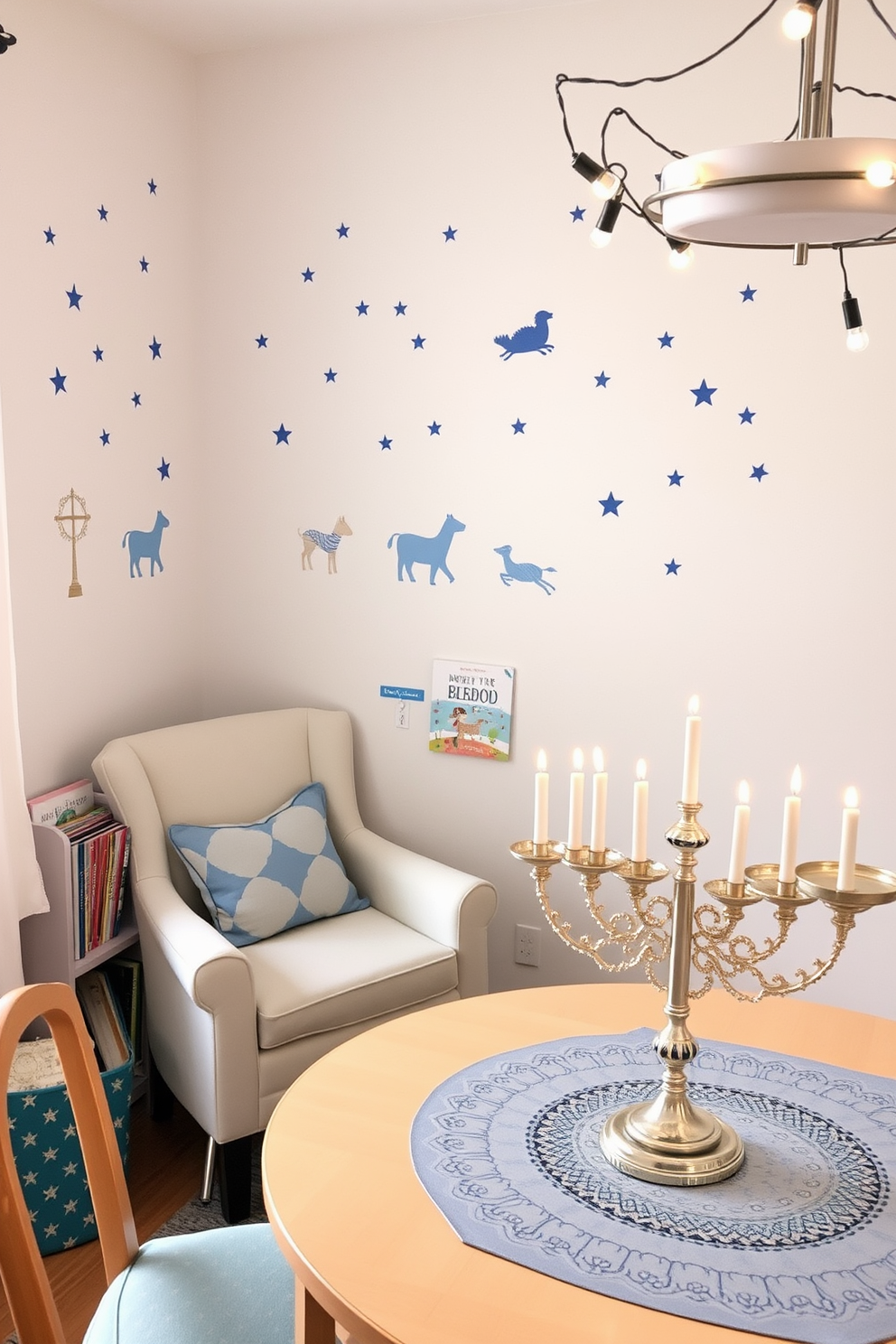 Reading Nook Hanukkah Decorating Ideas 25