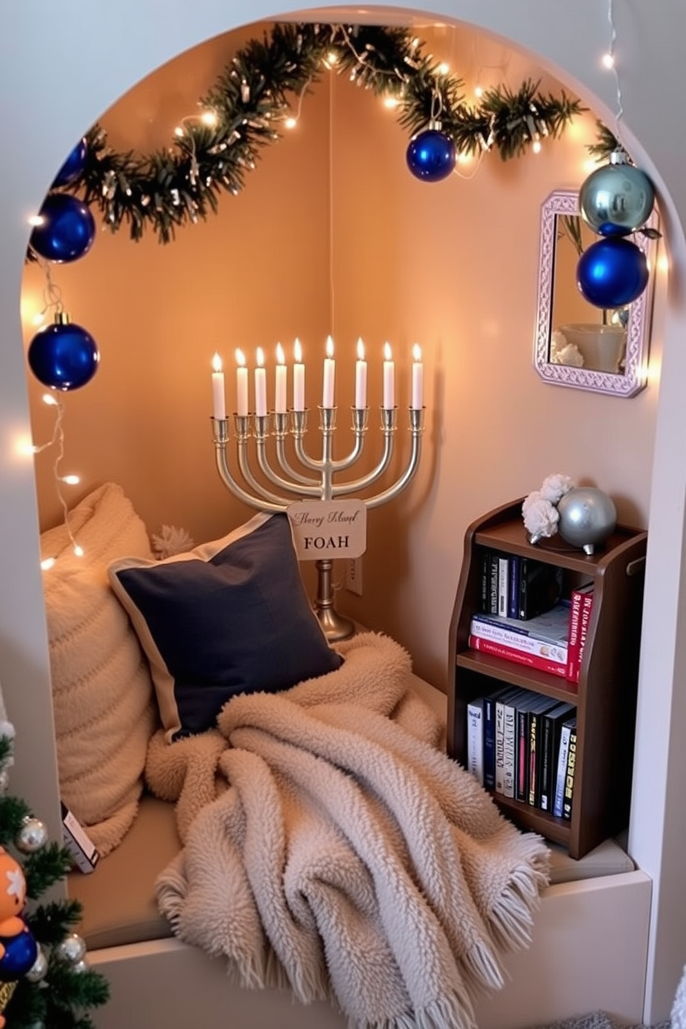 Reading Nook Hanukkah Decorating Ideas 29