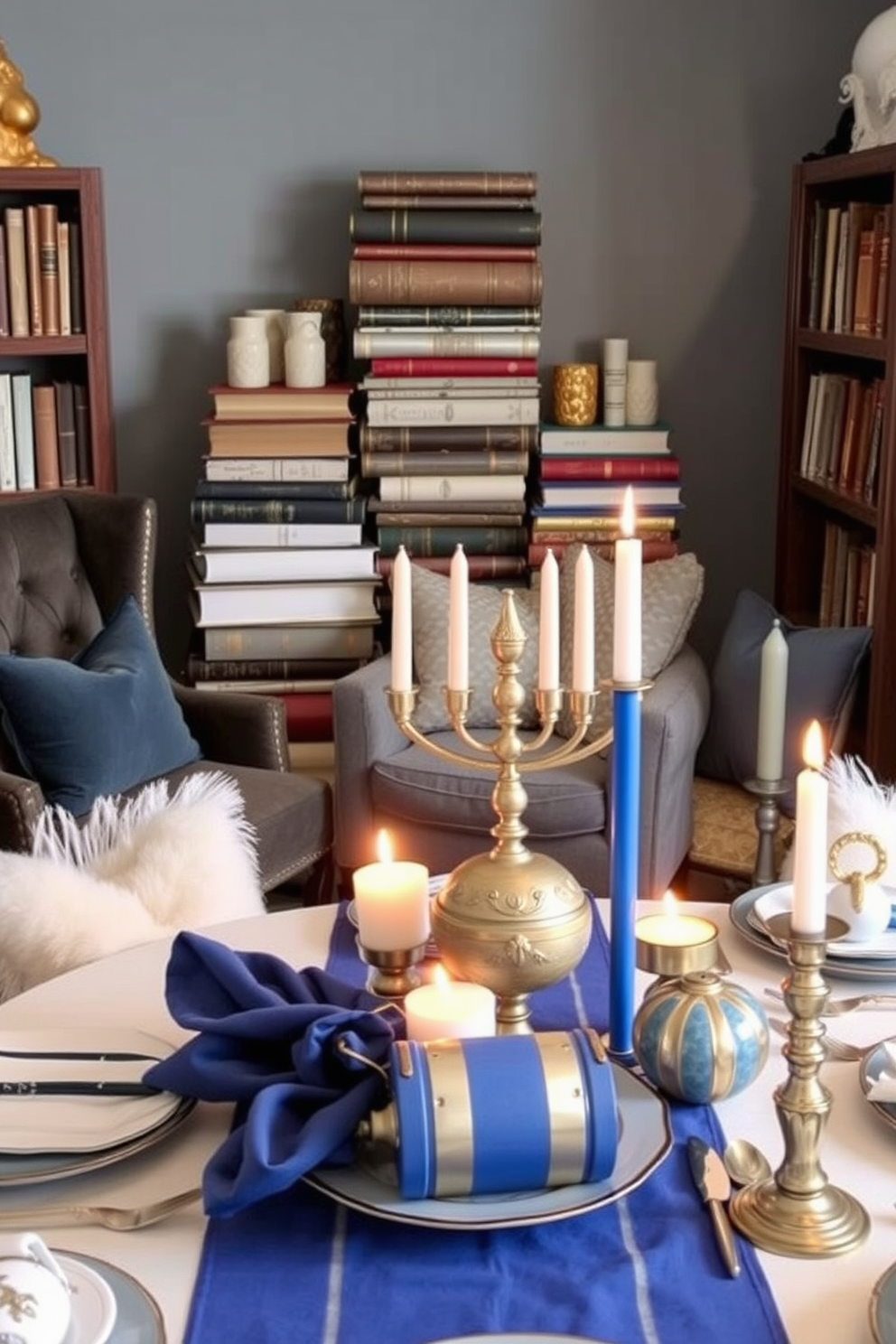 Reading Nook Hanukkah Decorating Ideas 6