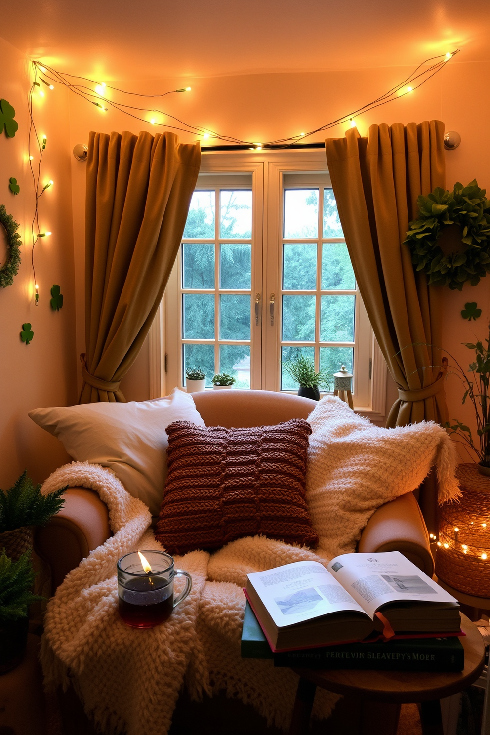 Reading Nook St Patricks Day Decorating Ideas 10