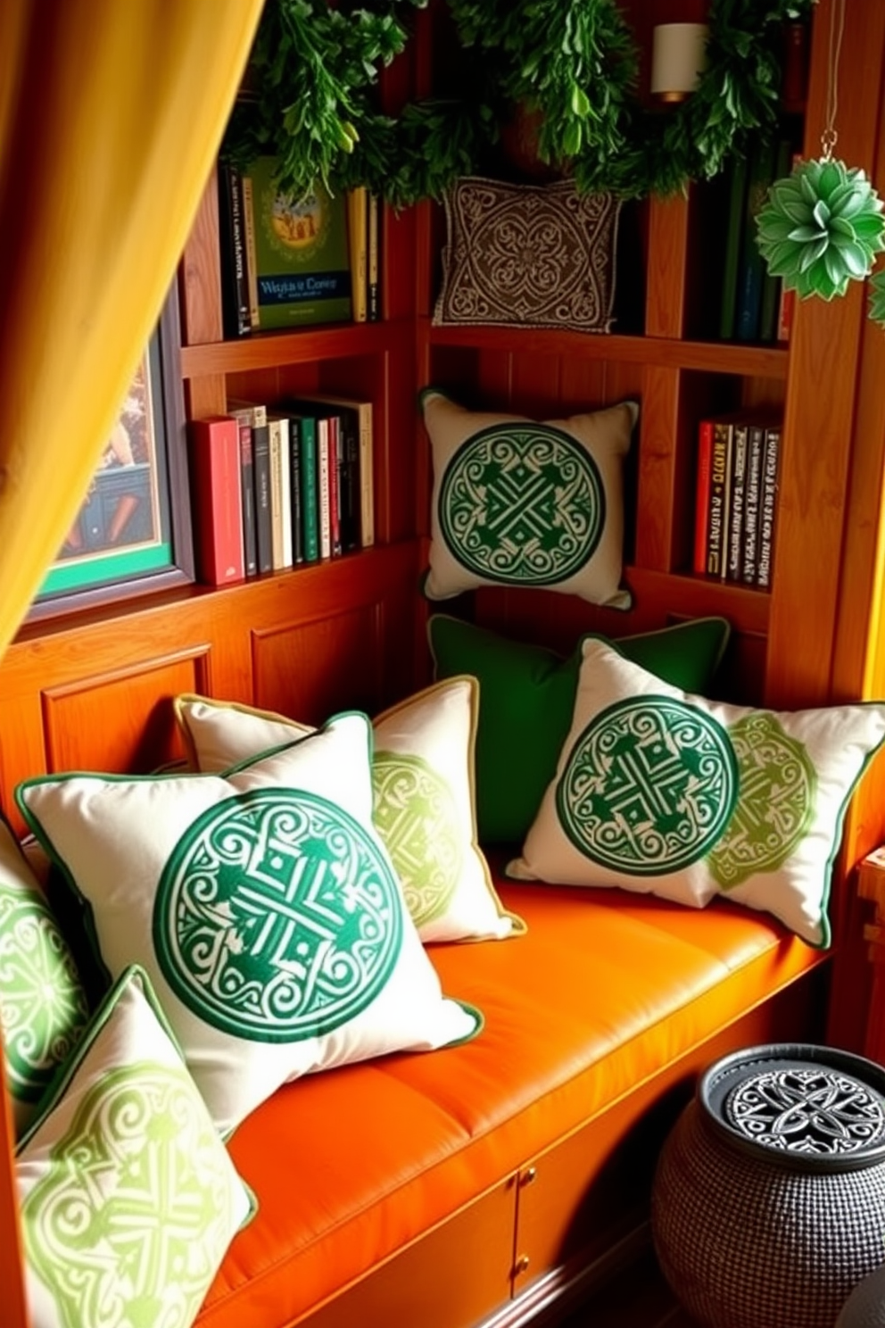 Reading Nook St Patricks Day Decorating Ideas 12